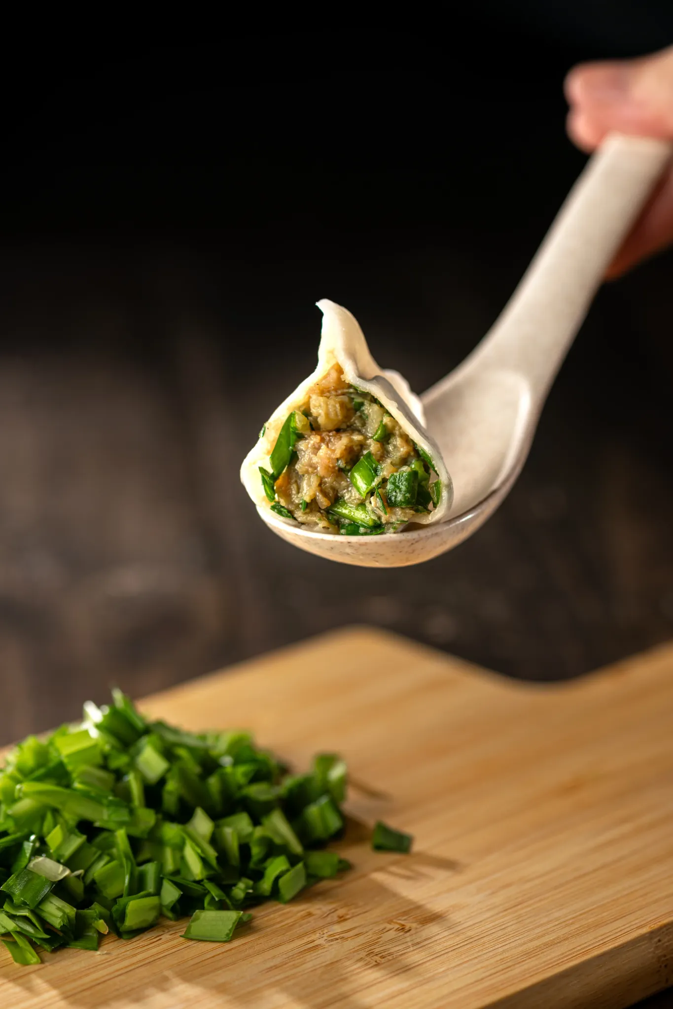 浓香香菇滑肉饺 Ni Ai Dumpling mushroom dumpling, 香菇水饺, 浓香香菇滑肉饺